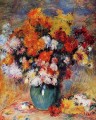 vase of chrysanthemums Pierre Auguste Renoir